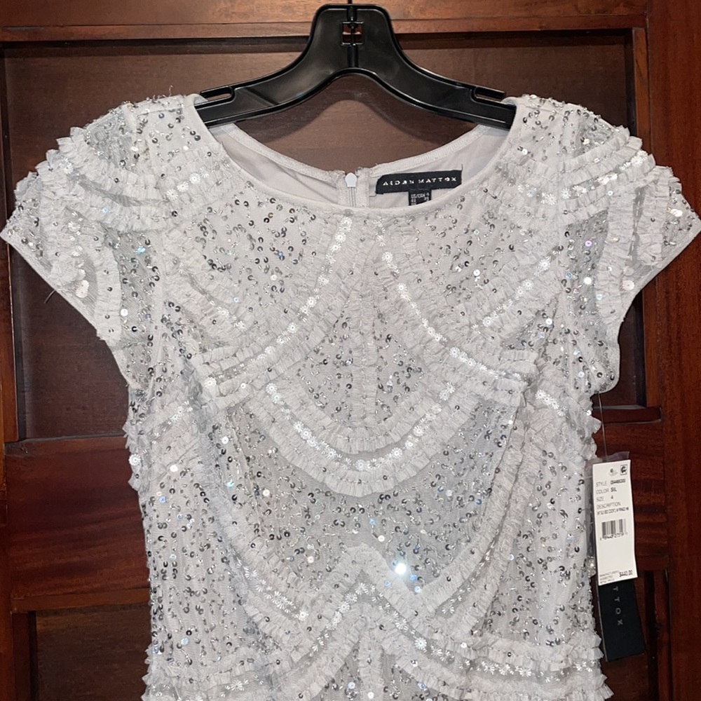 Aidan Mattox Sequin Dress - Picture 3 of 7